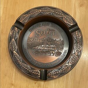 Winston Select Copper-Tone Decorative Ashtray